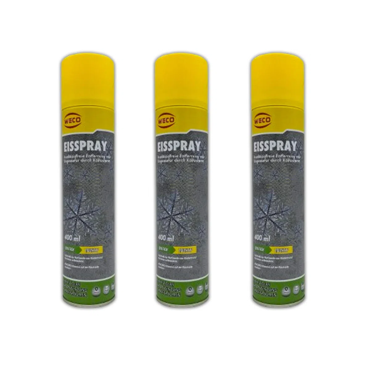 3er Set Eisspray gegen Ungeziefer Vereist bei - 45°C 400ml Insektenspray Ungezieferspray Insekten Fliegen Spray